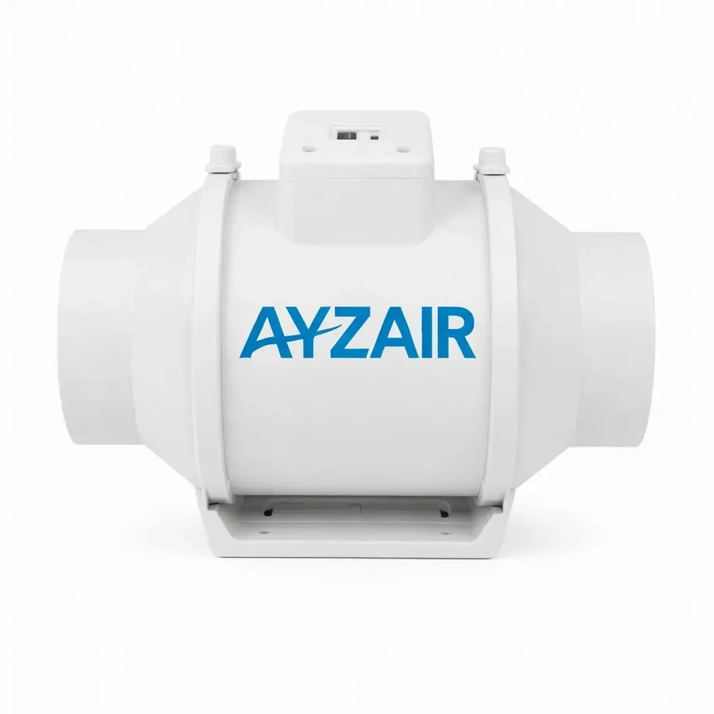 Inline-Jet Mixed-Flow Duct Fans